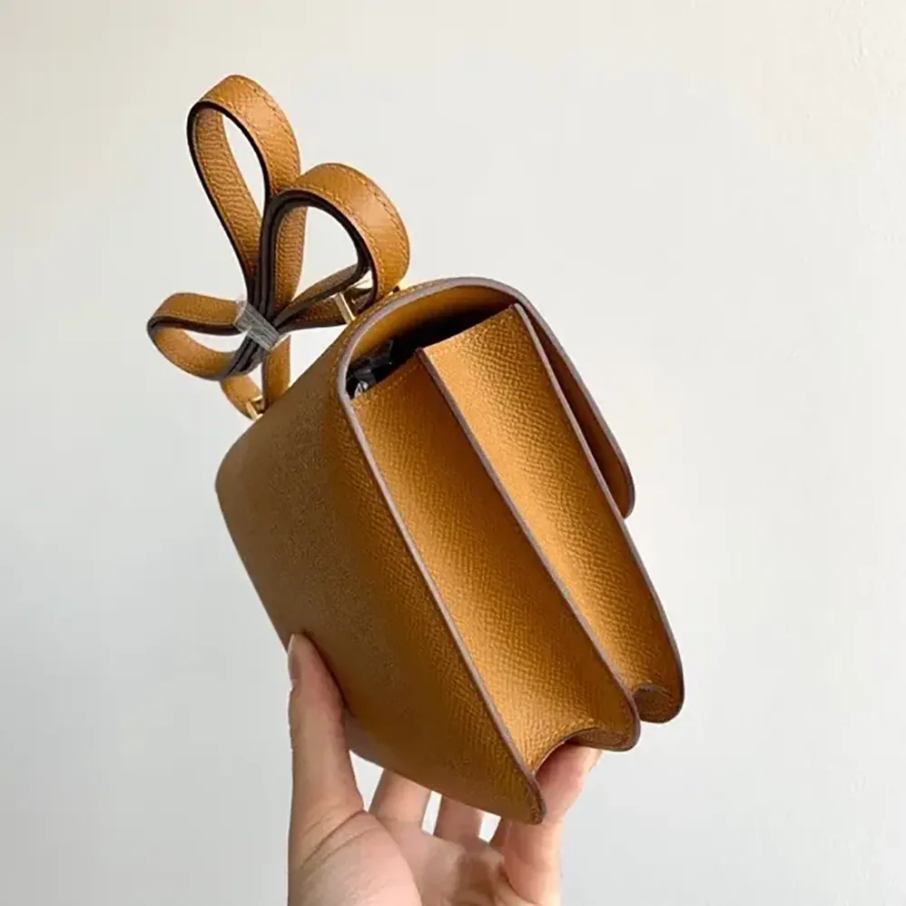 Hermes Constance 18 Bag Epsom Leather for Women in Brown/Gold Hermes Constance 18 Bag Epsom Leather for Women in Brown/Gold