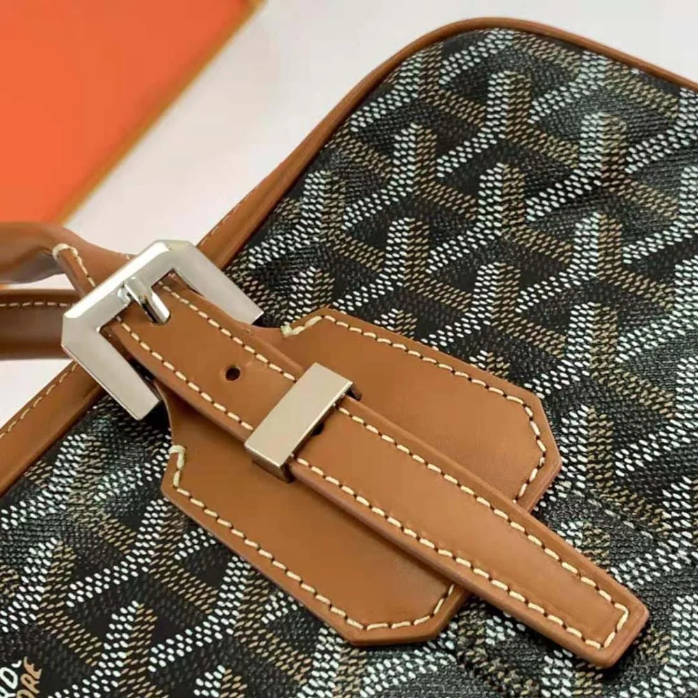 Goyard Ambassade MM Document Case for Women in Brown Goyard Ambassade MM Document Case for Women in Brown