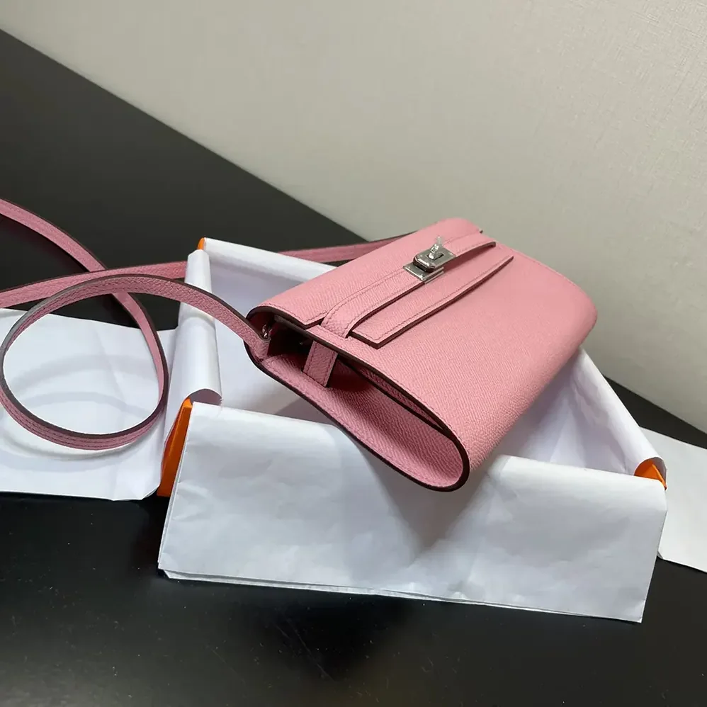 Hermes Kelly To Go in Epsom Leather for Women in Pink Hermes Kelly To Go in Epsom Leather for Women in Pink