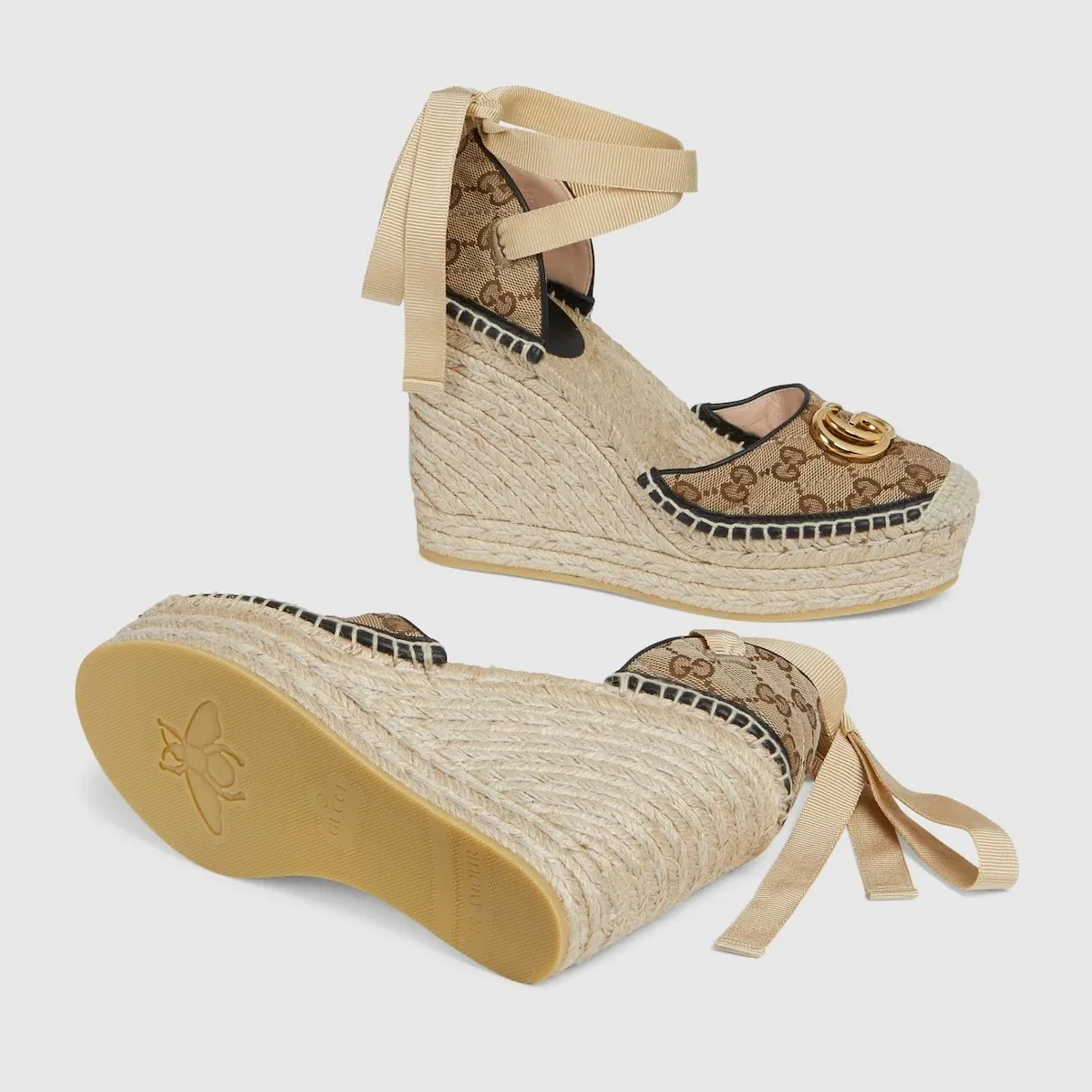 Gucci GG Matelasse Platform Espadrille for Women Gucci GG Matelasse Platform Espadrille for Women