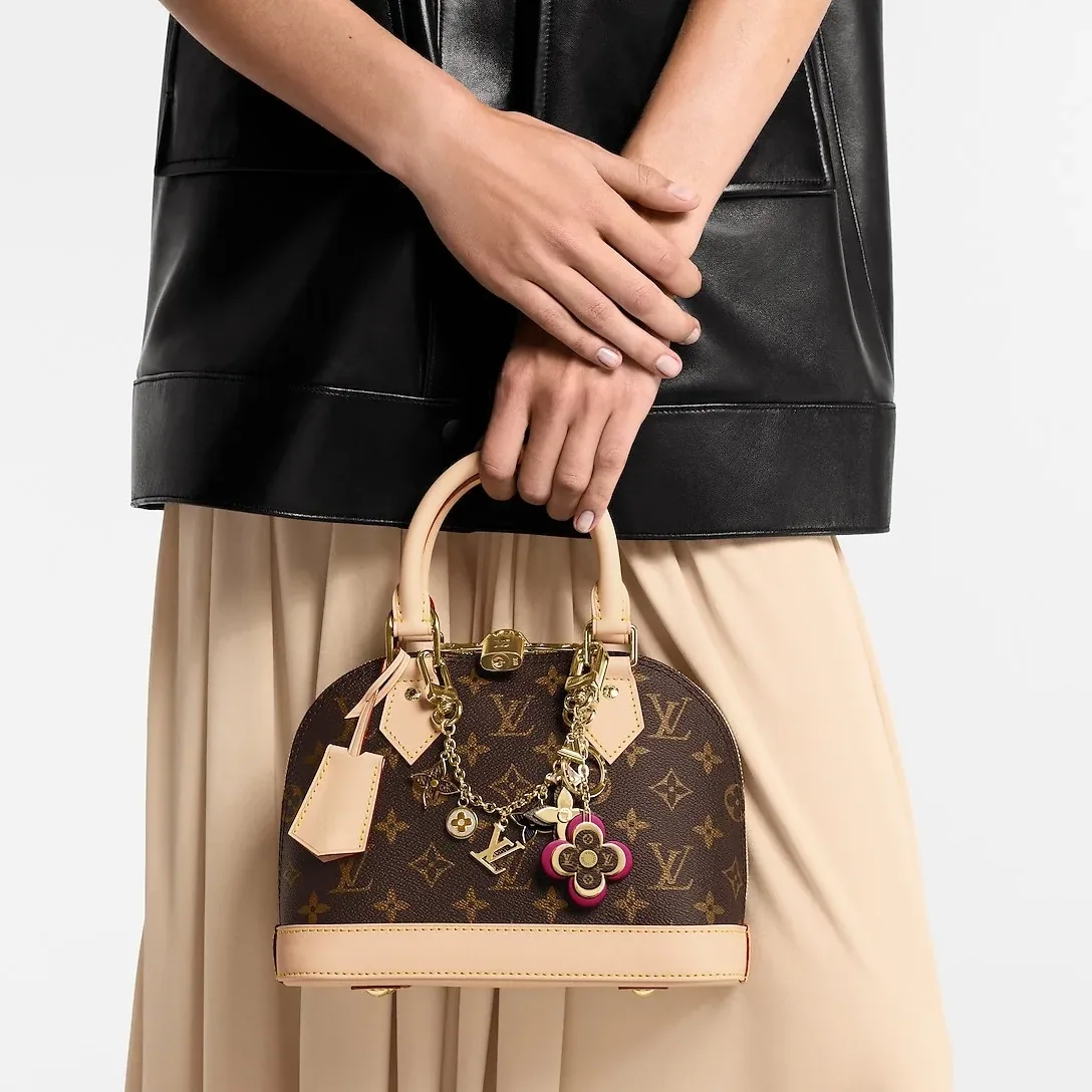 Louis Vuitton Blooming Flowers Bag Charm And Key Holder Louis Vuitton Blooming Flowers Bag Charm And Key Holder