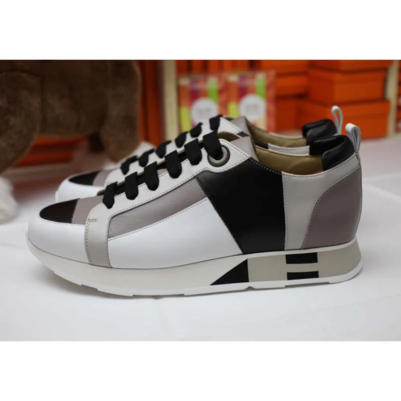 Hermes Rebus Sneaker Shoes White for Men Hermes Rebus Sneaker Shoes White for Men