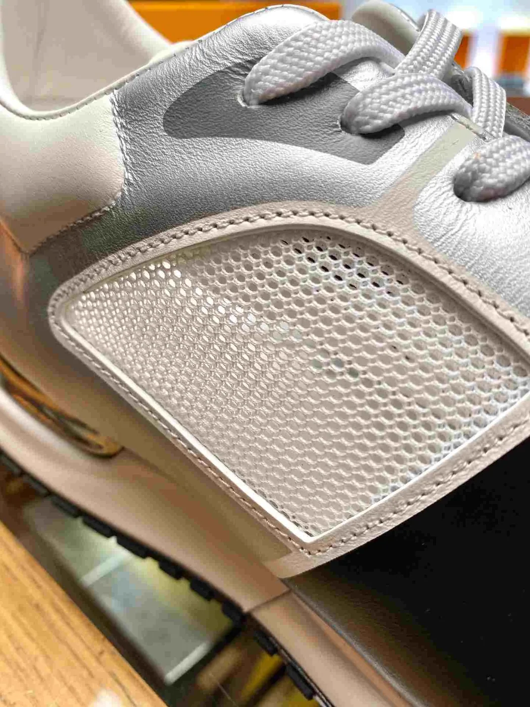 Louis Vuitton Run Away Sneaker Silver Louis Vuitton Run Away Sneaker Silver
