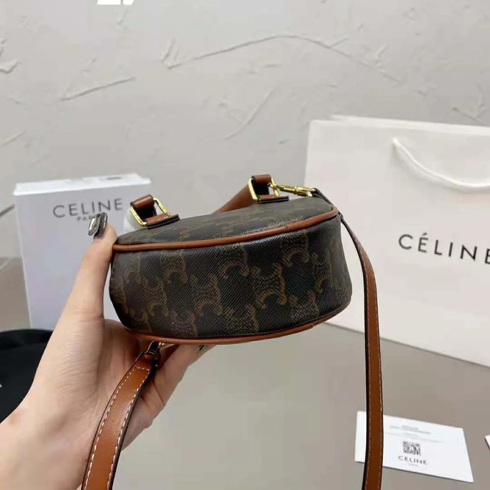 Celine Medium Celine Heart in Triomphe Canvas and Calfskin for Women Celine Medium Celine Heart in Triomphe Canvas and Calfskin for Women