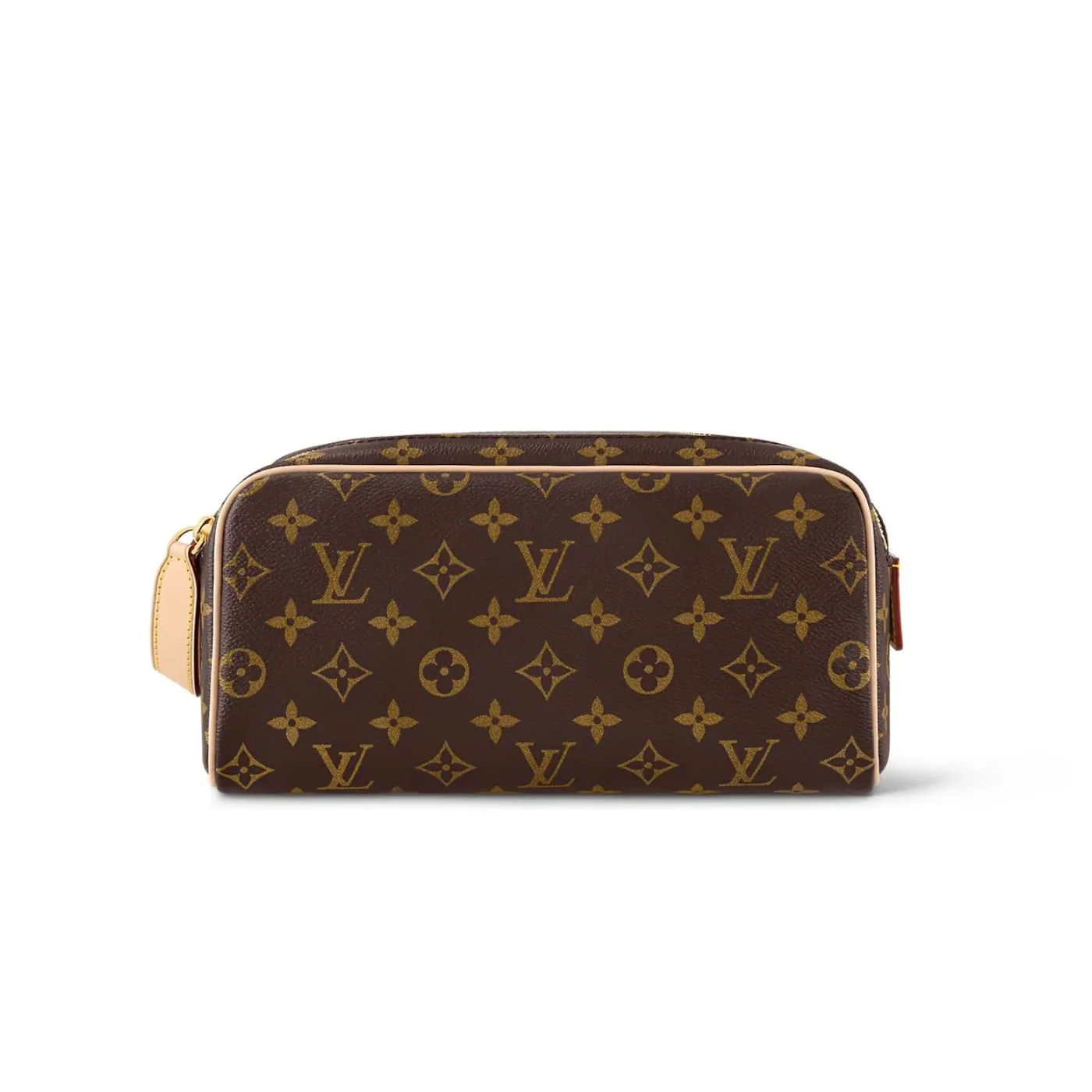 Louis Vuitton Toilet Dopp Kit Pouch Bag Brown / Louis Vuitton Toilet Dopp Kit Pouch Bag Brown /