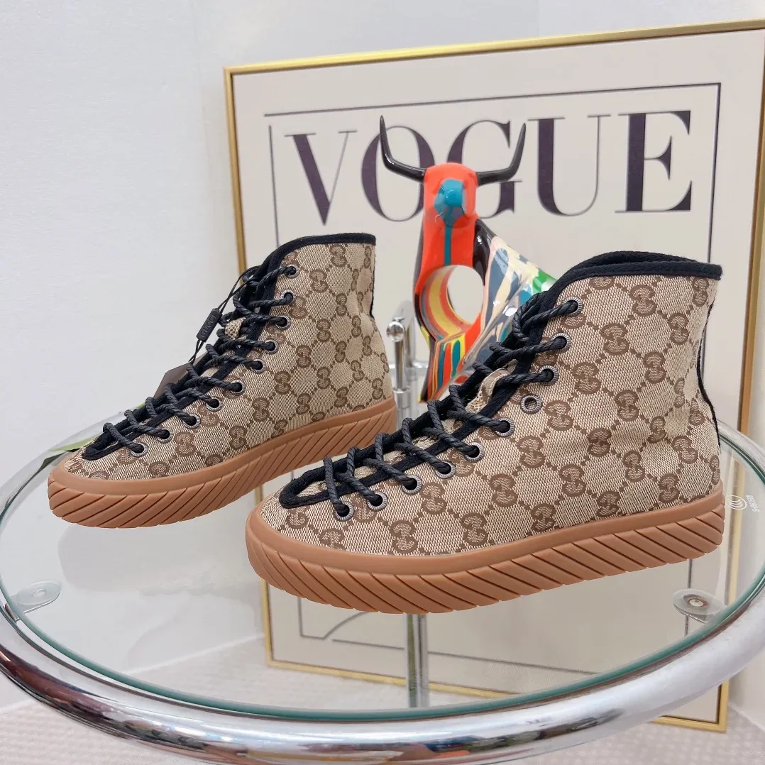 Gucci High-Top Maxi GG Sneaker Grey for Women