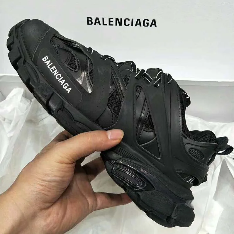 Balenciaga Shoes Track Trainers in Black Mesh and Nylon for Men in Black Balenciaga Shoes Track Trainers in Black Mesh and Nylon for Men in Black