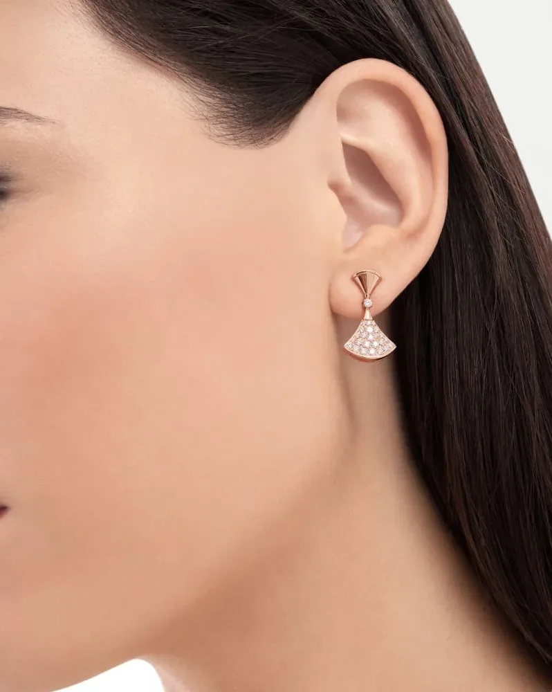 Bvlgari Divas Dream Earrings Rose Gold