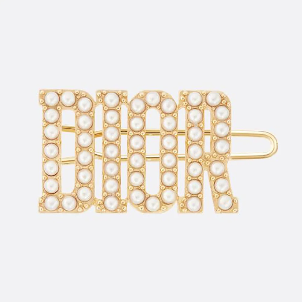 Dior Diorevolution Barrette Gold for Women in Finish Metal Dior Diorevolution Barrette Gold for Women in Finish Metal