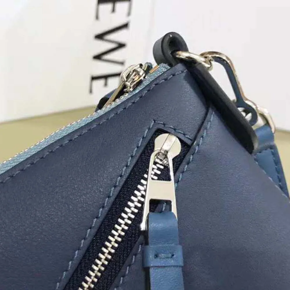Loewe Puzzle Small Bag Varsity Blue Multitone for Women Loewe Puzzle Small Bag Varsity Blue Multitone for Women