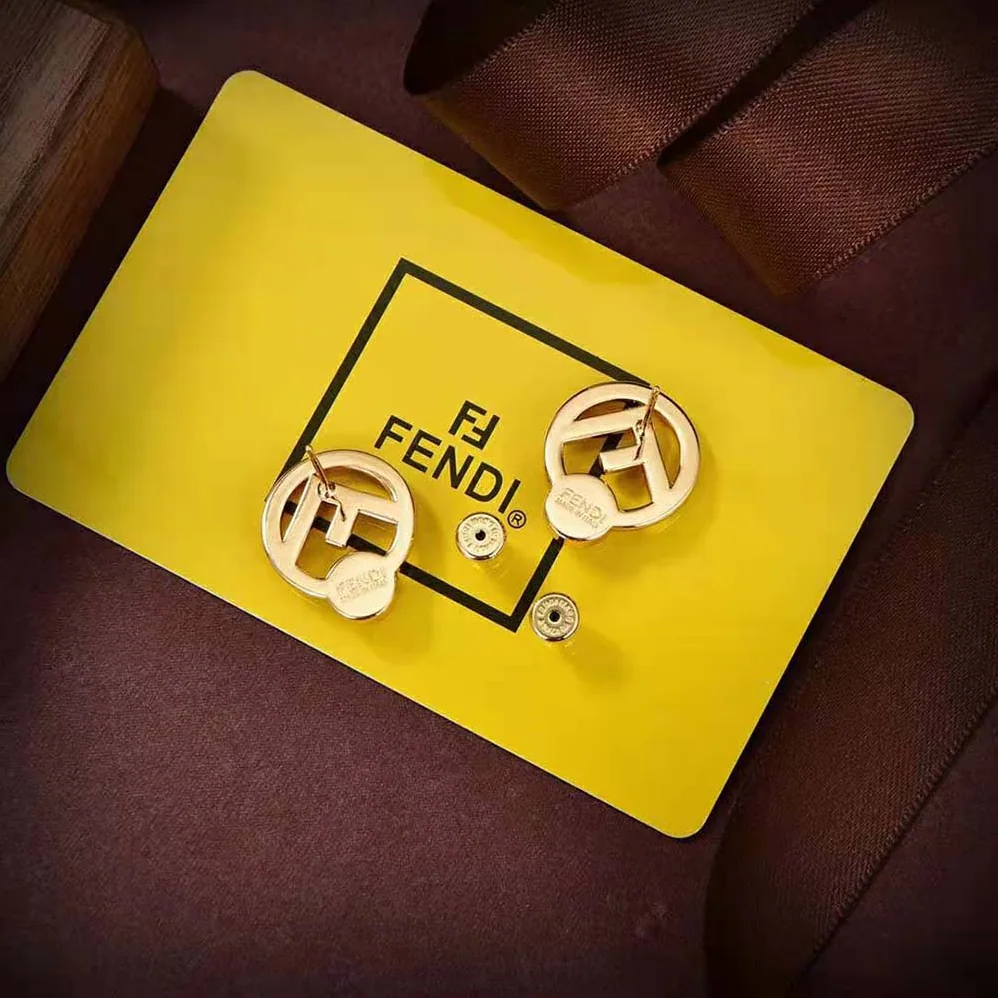 Fendi F is Fendi Earrings Gold for Women in colored Metal Fendi F is Fendi Earrings Gold for Women in colored Metal