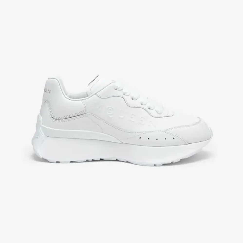 Alexander Mcqueen Sprint Runner in White for Unisex