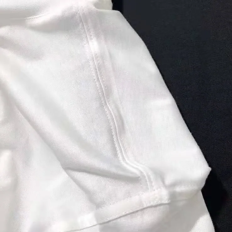 Burberry Logo Print Cotton Oversized T-Shirt for Men in White