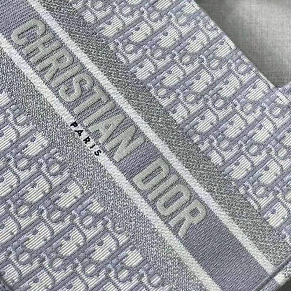 Dior Small Dior Bbook Tote for Women in Silver