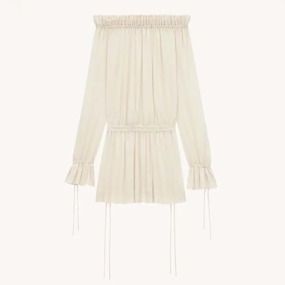 Celine Gathered Dress in Jersey for Women Celine Gathered Dress in Jersey for Women