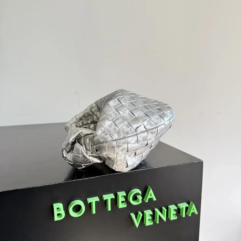 Bottega Veneta Mini Jodie for Women in Silver Bottega Veneta Mini Jodie for Women in Silver