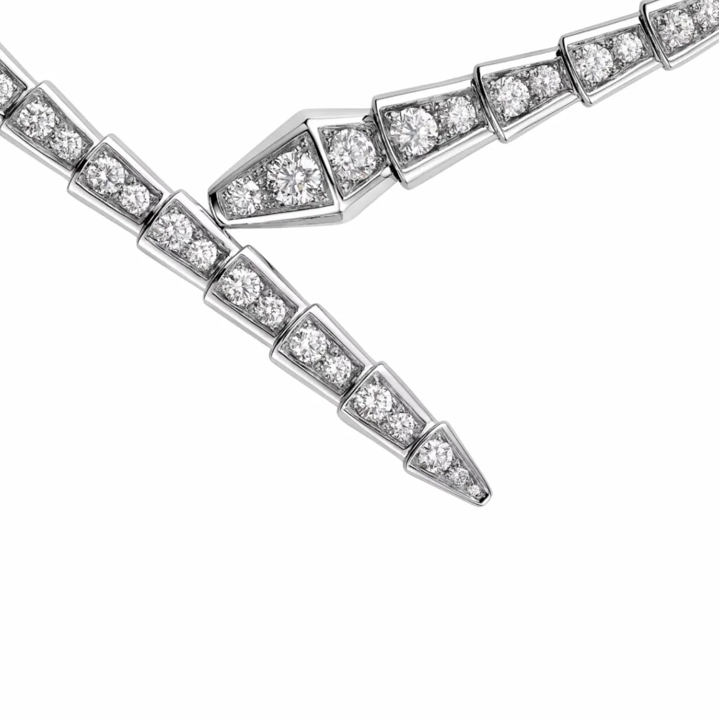 Bvlgari Serpenti Viper Necklace White Gold Bvlgari Serpenti Viper Necklace White Gold