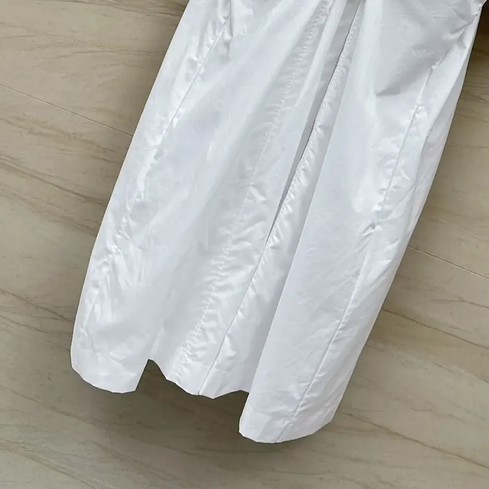 Loewe Pebble Dress in Cotton for Women in White Loewe Pebble Dress in Cotton for Women in White