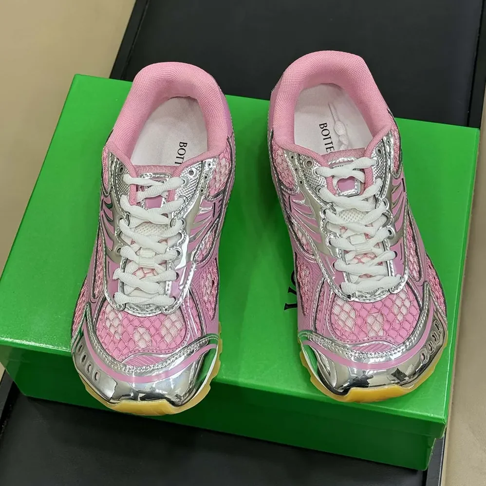 Bottega Veneta Orbit Sneaker for Unisex in Pink Bottega Veneta Orbit Sneaker for Unisex in Pink