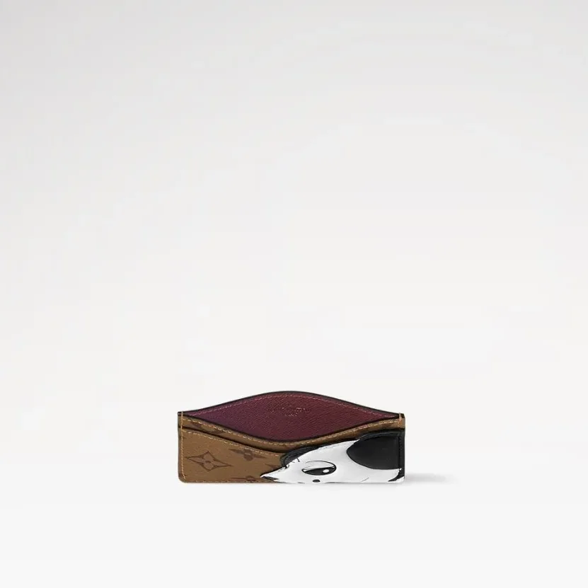 Louis Vuitton Monogram Card Holder Brown /