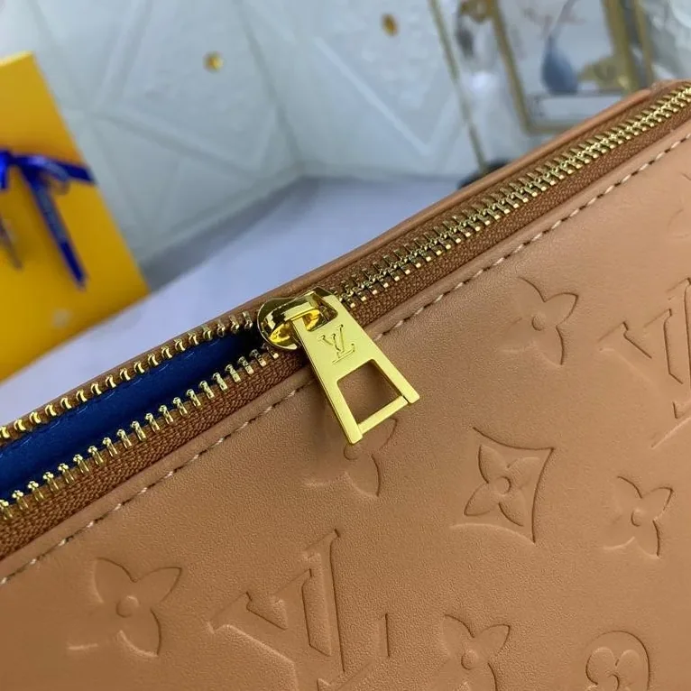 Louis Vuitton Coussin PM Shoulder Bags in Monogram Cream Gold Hardware