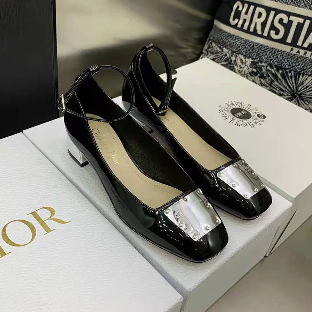 Dior La Parisienne Dior Pump Black Patent Calfskin for Women Dior La Parisienne Dior Pump Black Patent Calfskin for Women