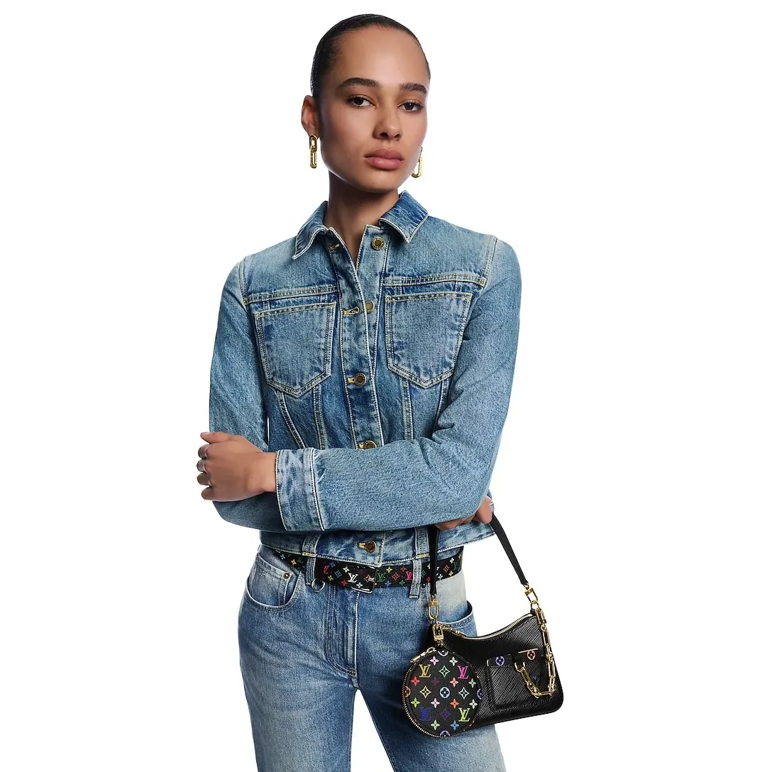 Louis Vuitton LV x TM Marellini Handbag Multicolore Noir / Louis Vuitton LV x TM Marellini Handbag Multicolore Noir /