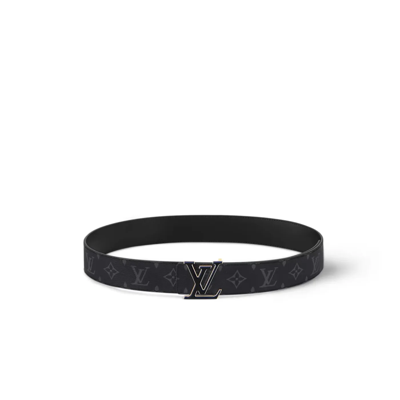 Louis Vuitton 3 Steps Reversible Belt Black