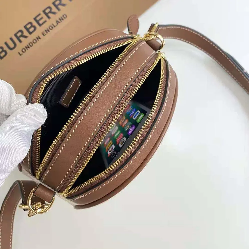 Burberry Icon Stripe E-canvas Louise Bag for Women in Beige Burberry Icon Stripe E-canvas Louise Bag for Women in Beige