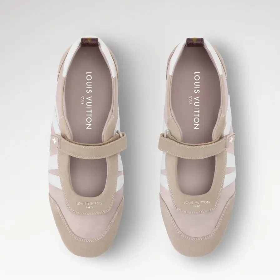 Louis Vuitton LV Sneakerina Mary Jane Beige 1AJP00