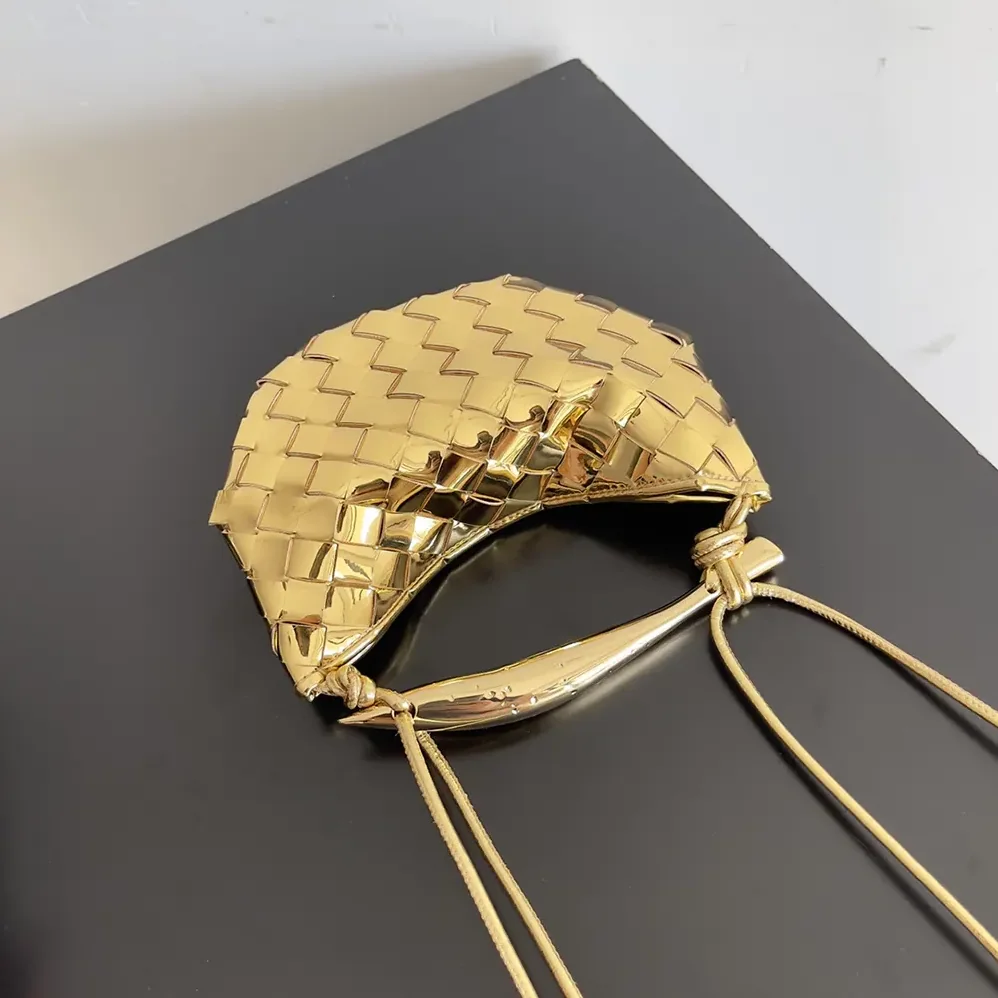 Bottega Veneta Baby Sardine for Women in Gold Bottega Veneta Baby Sardine for Women in Gold