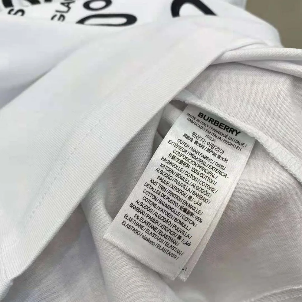 Burberry Constellations Print Oversized T-shirt for Women in White