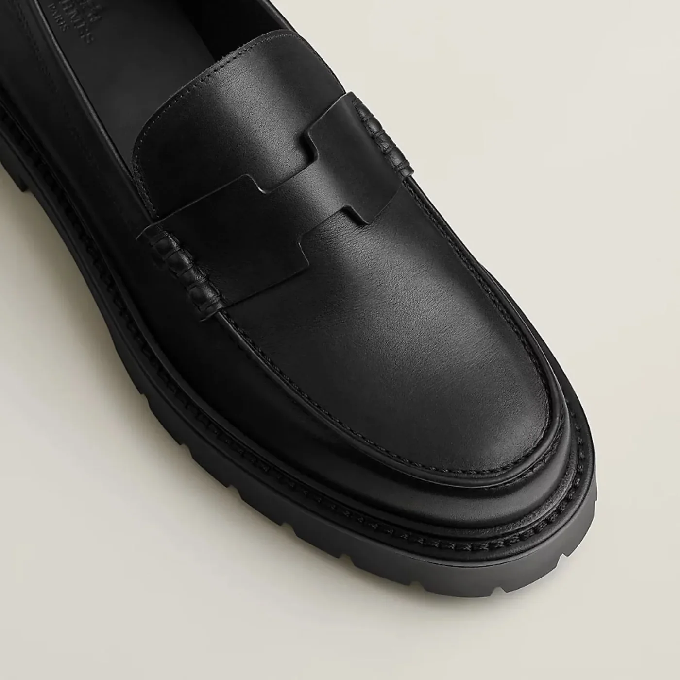 Hermes Klement Loafers Noir