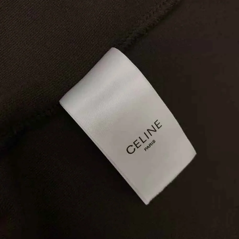 Celine Triomphe Jersey Sweatshirt in Velvet for Women