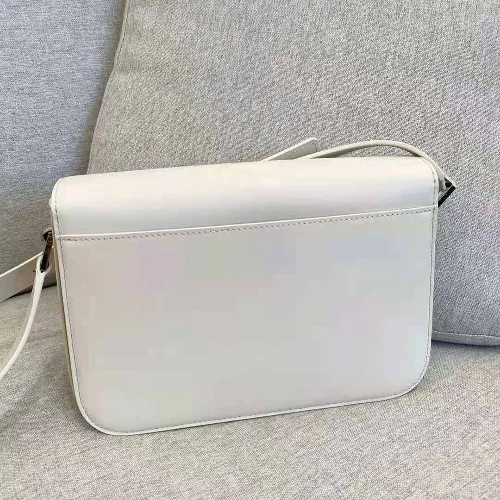 Saint Laurent YSL LE Pave Satchel in Smooth Leather for Women in White