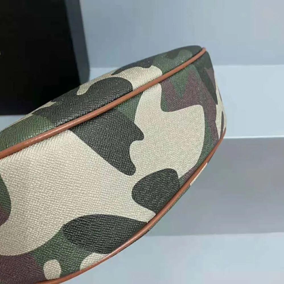 Celine AVA Bag in Canvas with Camouflage and Celine Print for Women