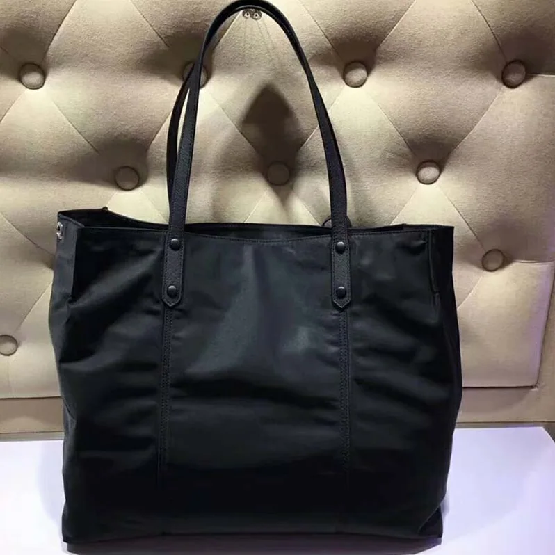 Prada Small Etiquette Nylon Bag for Women in Black Prada Small Etiquette Nylon Bag for Women in Black