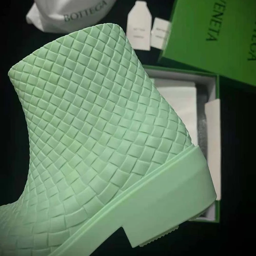 Bottega Veneta Fireman Ankle Boot for Unisex in Green