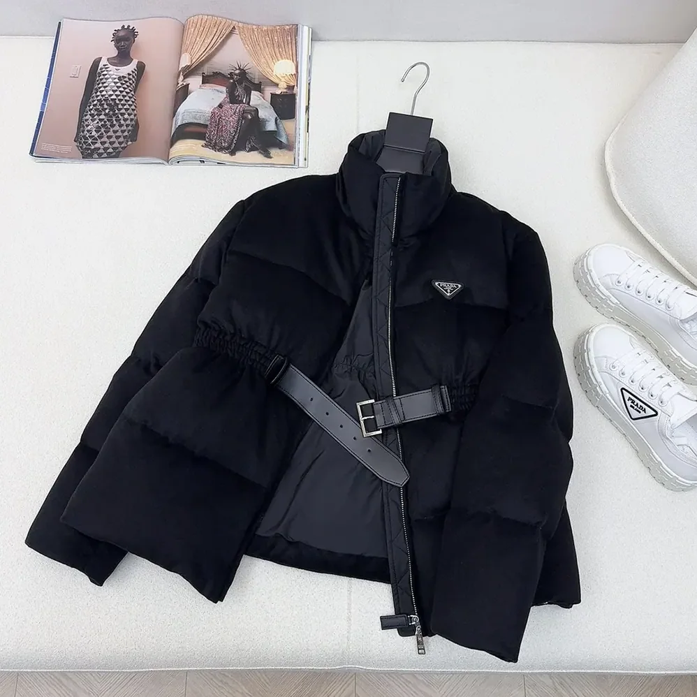 Prada Loden Down Jacket for Men in Navy Prada Loden Down Jacket for Men in Navy