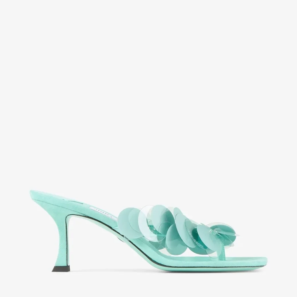 Jimmy Choo Freja 70 Aqua Green FREJA70RPQ Jimmy Choo Freja 70 Aqua Green FREJA70RPQ