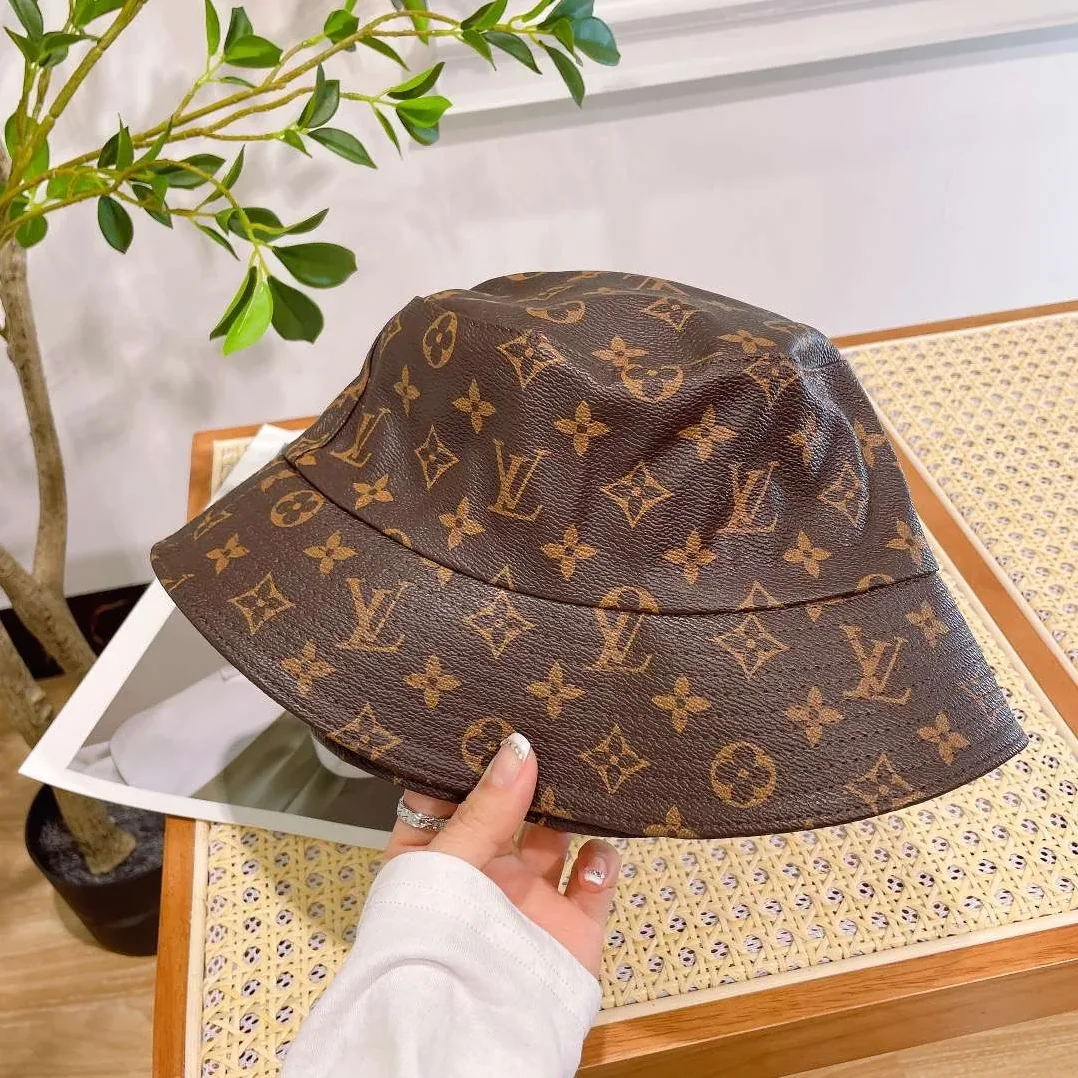 Louis Vuitton Monogram Bucket Hat Brown Louis Vuitton Monogram Bucket Hat Brown