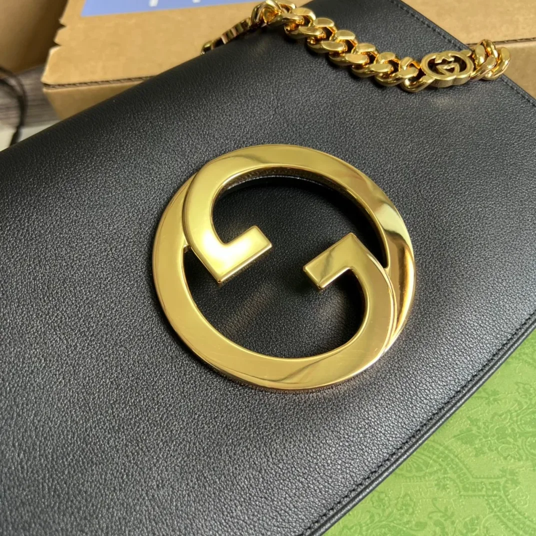 Gucci Blondie Shoulder Bag Black Gucci Blondie Shoulder Bag Black