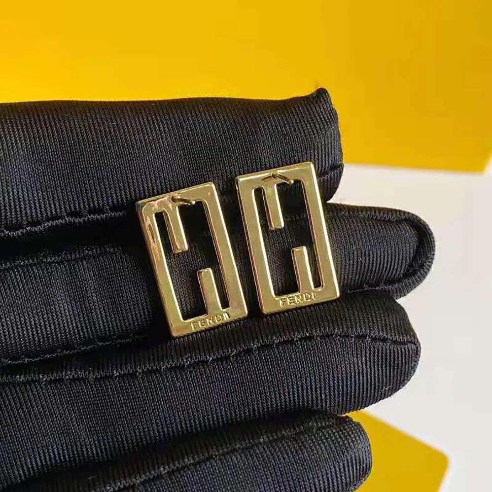 Fendi Baguette Gold for Women in color Earrings Fendi Baguette Gold for Women in color Earrings