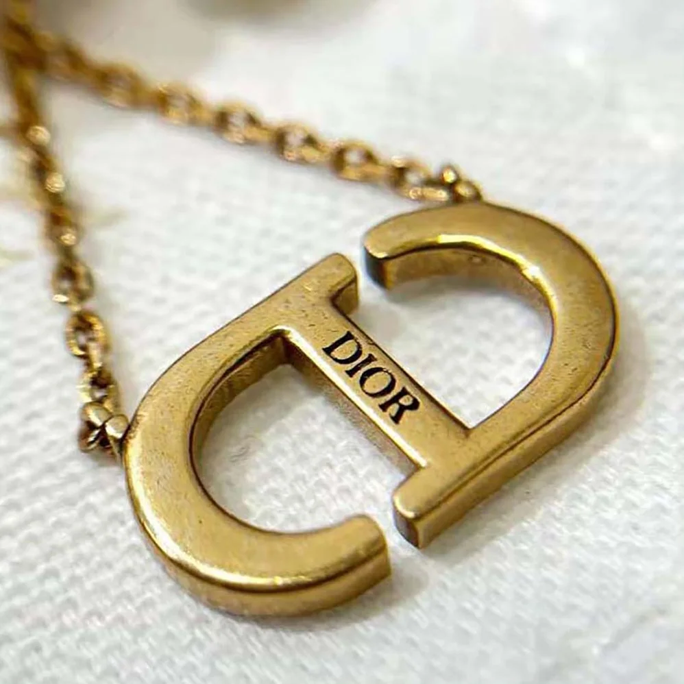 Dior Tribales Earrings Antique Gold for Women in Finish Metal