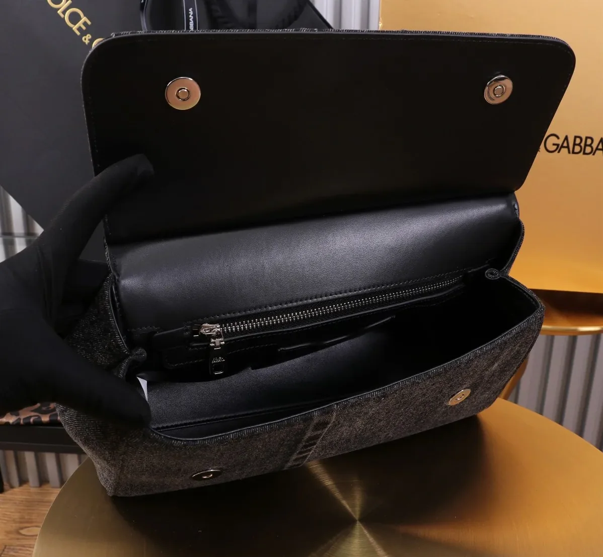 Dolce & Gabbana Large Sicily Handbag Blue /