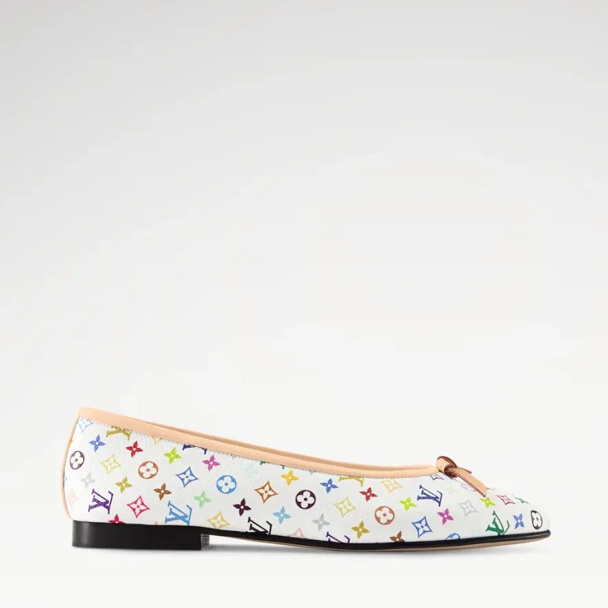 Louis Vuitton LV x TM Darling Ballerina White 1AJQVC Louis Vuitton LV x TM Darling Ballerina White 1AJQVC