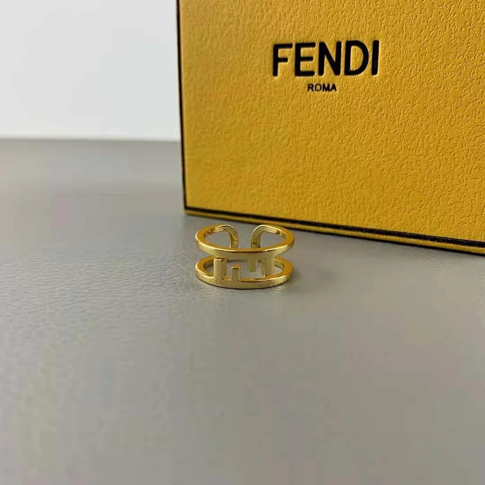 Fendi O'lock Gold for Women in Colored Ring