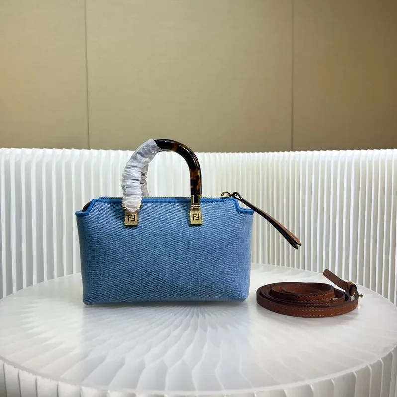 Fendi Anws By The Way Mini Bag Blue / Fendi Anws By The Way Mini Bag Blue /