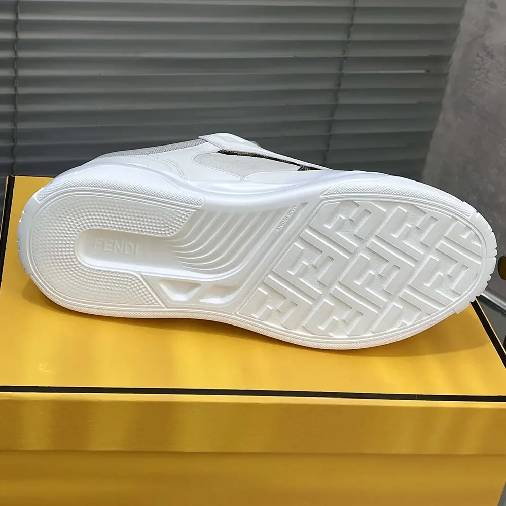Fendi Force Sneakers White Leather Low for Unisex in tops Fendi Force Sneakers White Leather Low for Unisex in tops