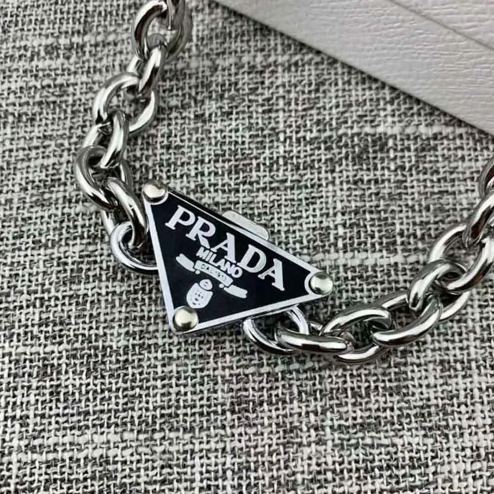 Prada Symbole Bracelet 925 Sterling Silver for Women Prada Symbole Bracelet 925 Sterling Silver for Women